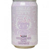 A-Sha Hello Kitty 50th Anniversary Boba Milk Tea Taro can with pastel design celebrating 50 years of Hello Kitty.