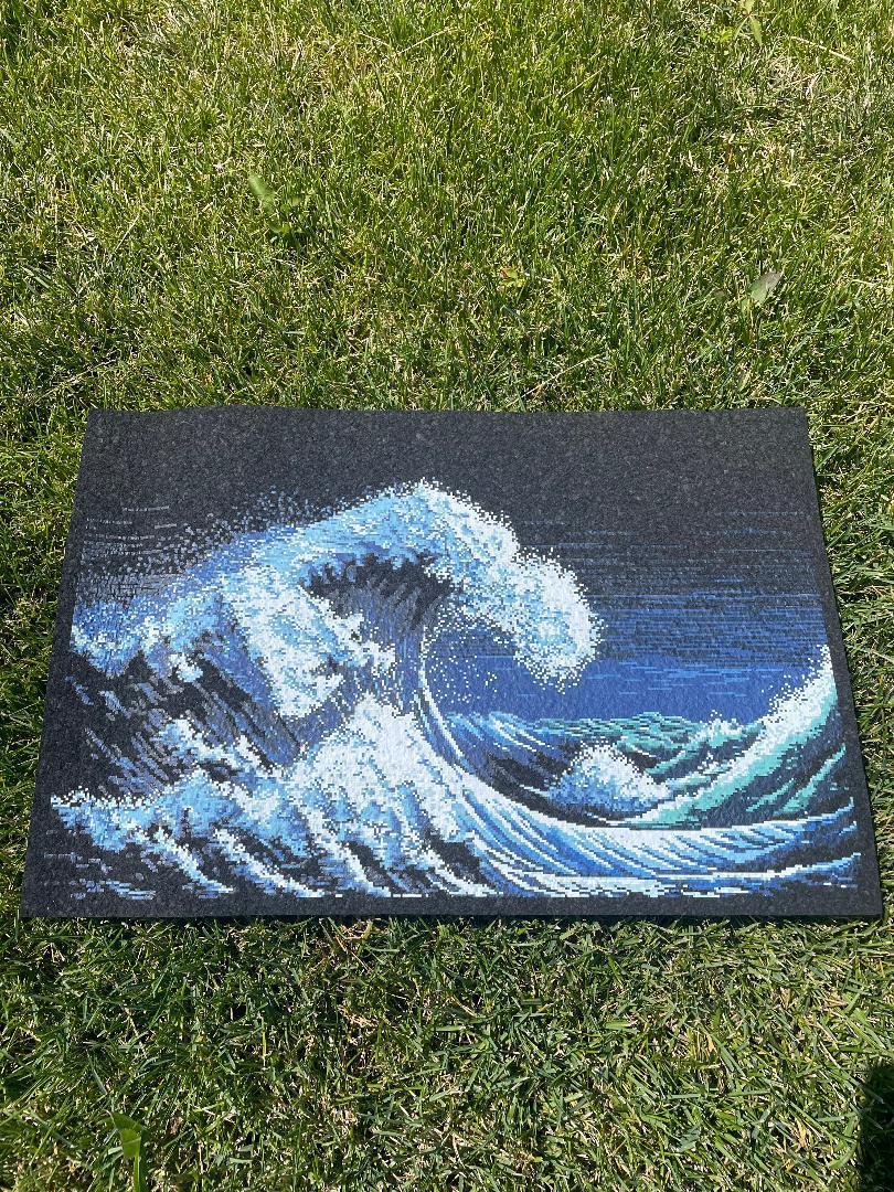MoodMats Protective Mat – Digi Wave Large Mat