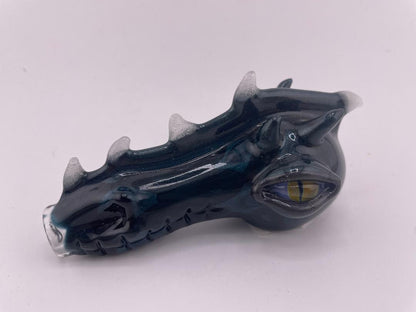 Phranq Glass Dry Pipe - Dragon w/ Scales