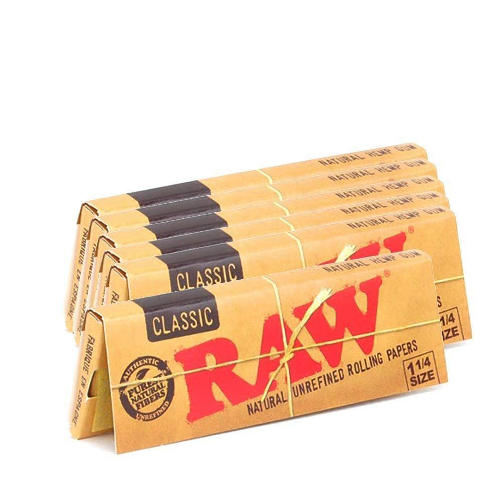 RAW Rolling Papers Classic 1 1/4 Rolling Papers