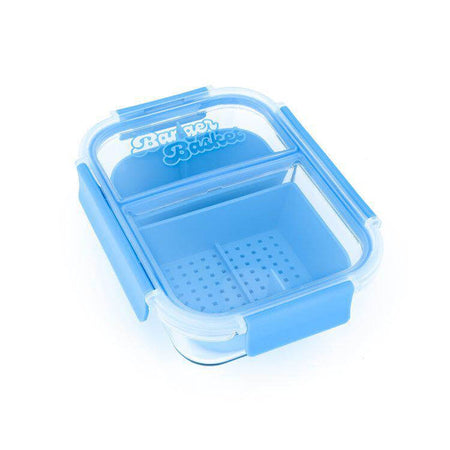 Banger Basket dual dunk cleaner for dab rigs, featuring a blue design for efficient cleaning.