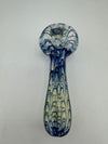 Crondo Glass Hand Pipe - Fumed Wrap & Rake