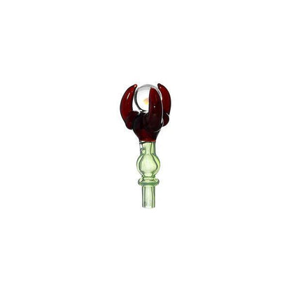 CaliBear Glass  Dr Dabber Switch 2 Joystick Carb Cap - Dragon Claw Opal