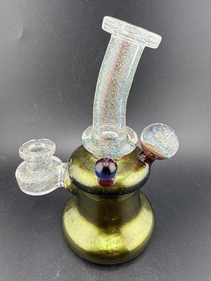 Filla John Glass CFL Banger Hanger w/ Dichro Neck & Joint 10mm 90°
