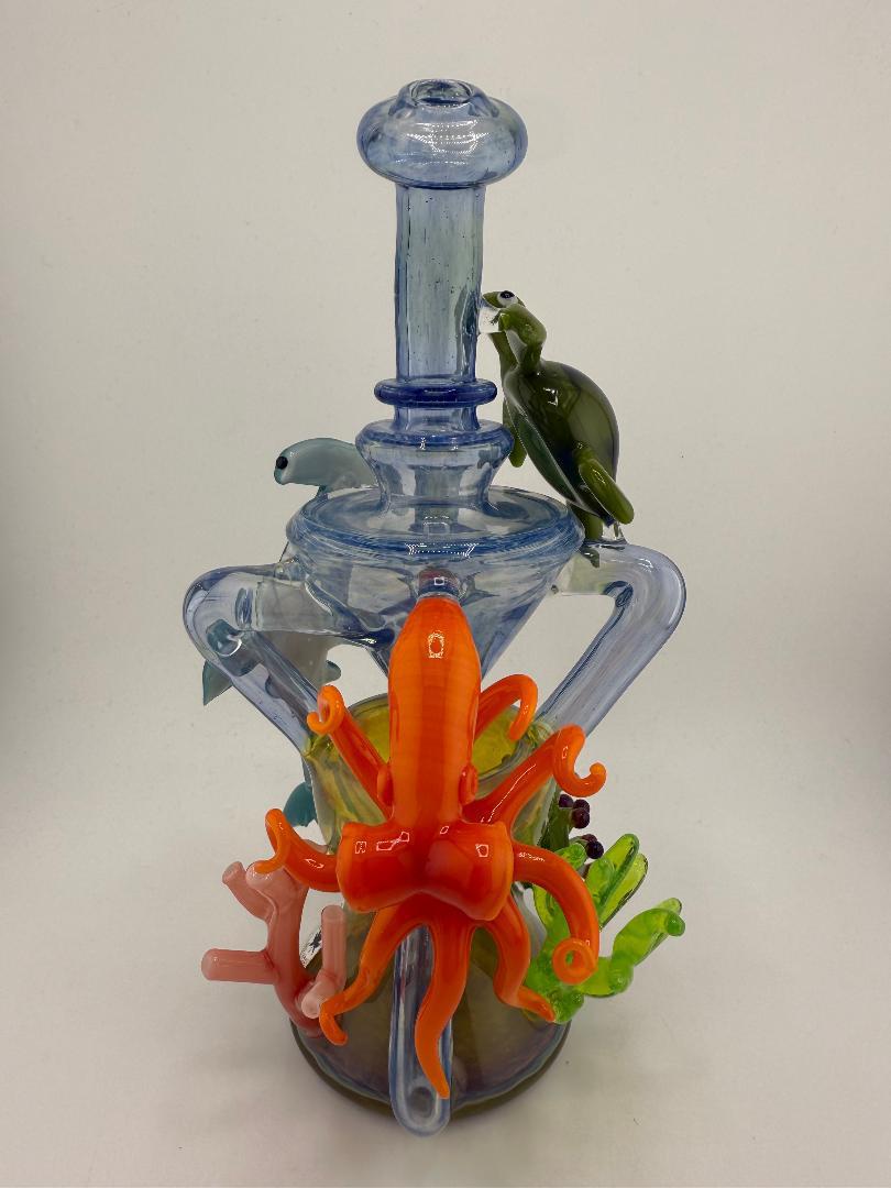 Crondo Glass Sea Life Recycler 14mm 90°