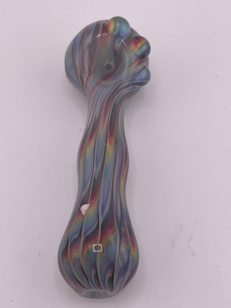 Danny W Glass Hand Pipe - Fully Worked