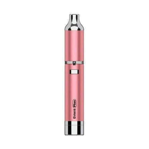 Yocan Evolve Plus Vaporizer in pink color, showcasing an advanced design for effective vaping.