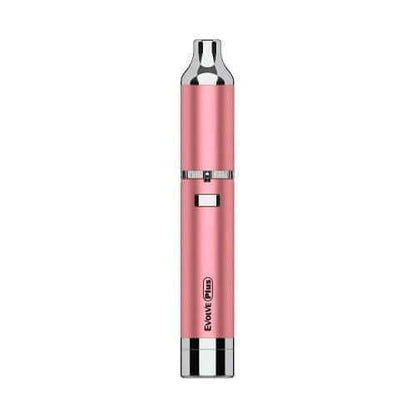 Yocan Evolve Plus Vaporizer in pink color, showcasing an advanced design for effective vaping.