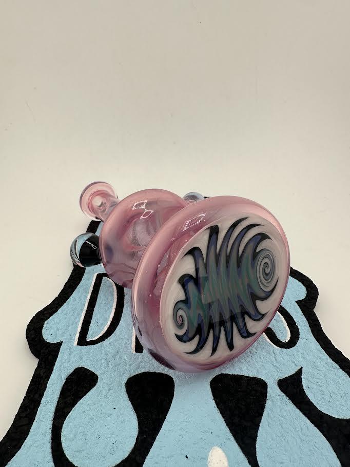 Filla John Glass Rig - Pink Mini Jammer w/ Wig Wag Worked Bottom