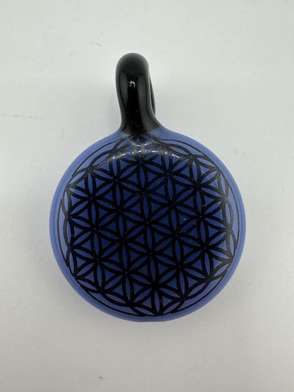 Highgrade Glass Pendant - Sacred Geometry