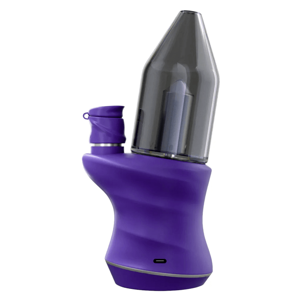 Focus V Carta 2 Smart Rig in stylish purple color, designed for portable dabbing sessions.