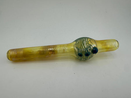 HighGrade Glass Dry Pipe - Fumed Straight Shooter