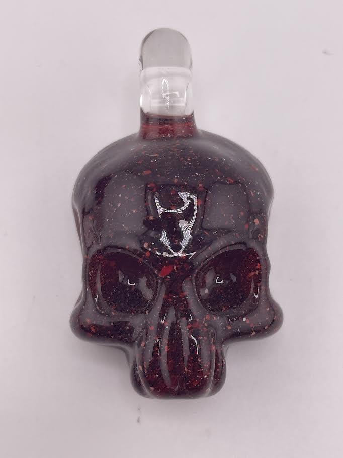 Tim Doane Glass -  Skull Pendant