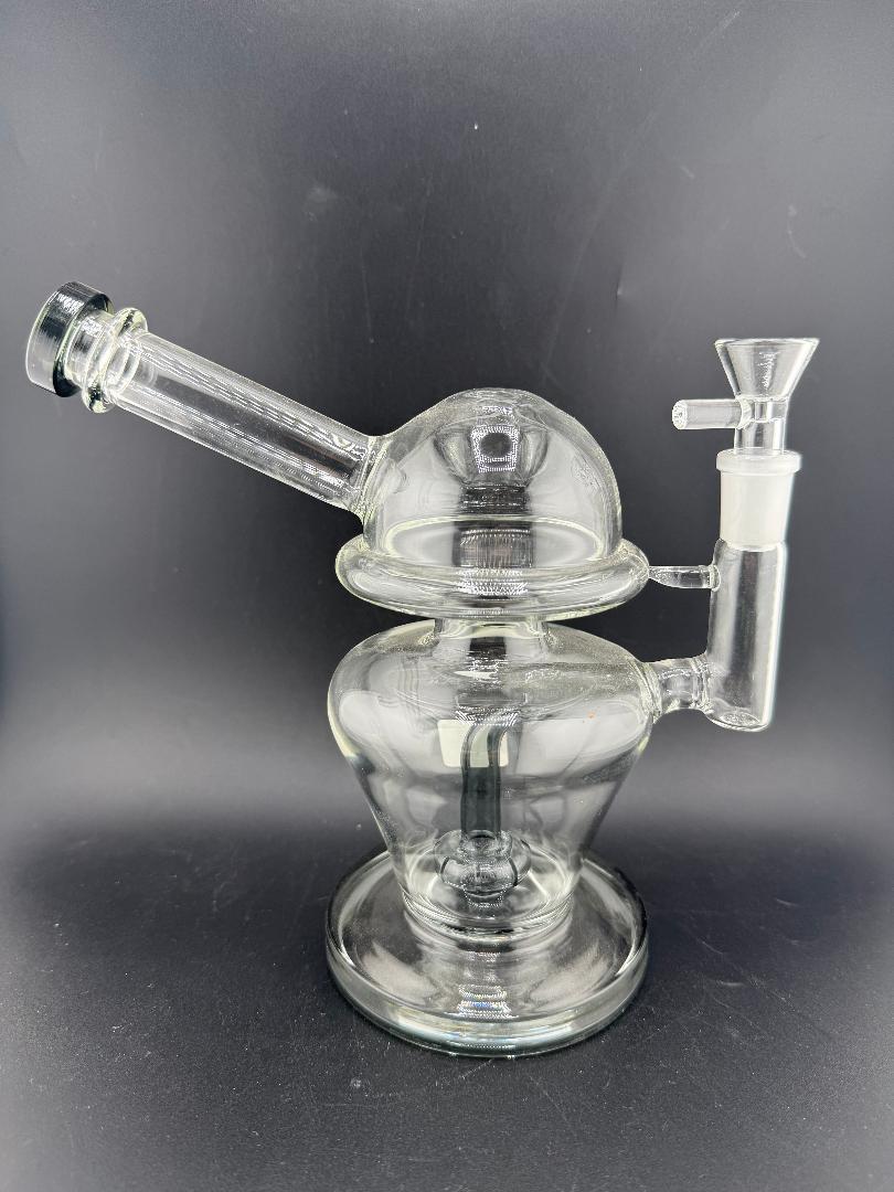 Import Glass Disk Perk Globe Rig 14mm 90°