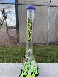 Antidote Glass 18" Beaker 14mm 45° - Turtle