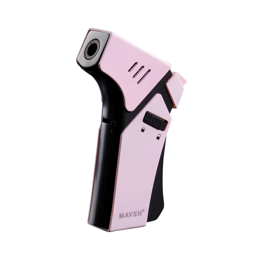 Maven Pro Butane Torch in pink, designed for precision and power in culinary and crafting applications.