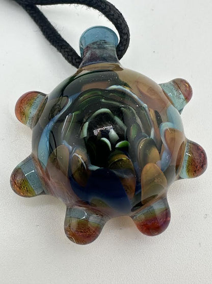 Crondo Glass Pendant - Abstract Implosion