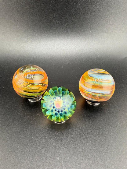 Doc Glass Fumed Marble 1" Marble