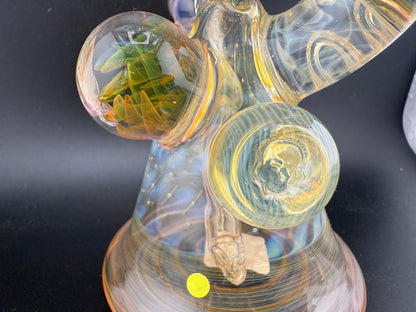 Brando Glass Fumed Skull Rig 10mm 45°
