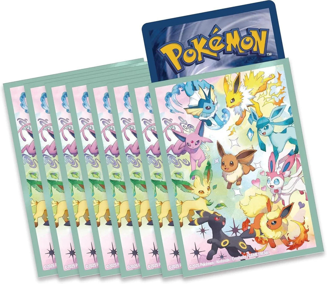 Pokémon TCG Official Elite Trainer Box Card Sleeves – 65 Count – Multiple Designs