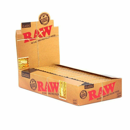 RAW Rolling Papers Classic 1 1/4 Rolling Papers