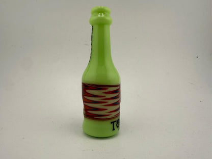 Toxic Glass Wig Wag Bottle Hand Pipe