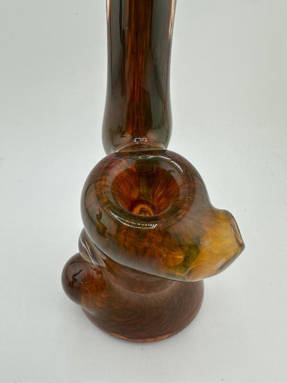 Phranq Glass Flower Bubbler - Full Color Frit