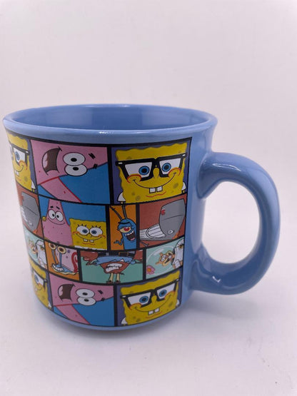 Spongebob Grid Camper Mug 20oz