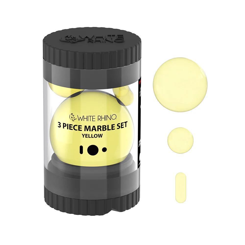 White Rhino Terp Slurper 3-piece Marble Set