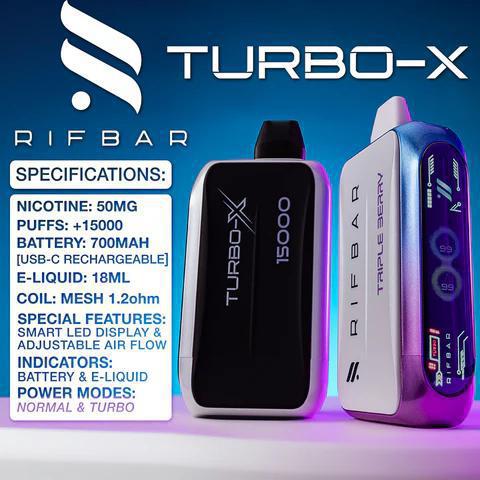 RIFBAR Turbo-X 25k Disposable