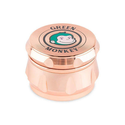 Green Monkey Titanium Baboon Crown Grinder 50mm