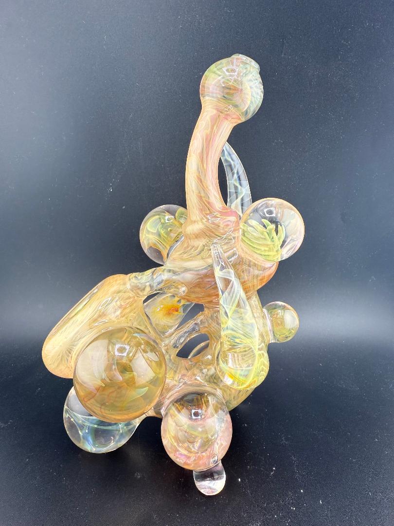 Brando Glass Fumed Sherlock Recycler 10mm 45°
