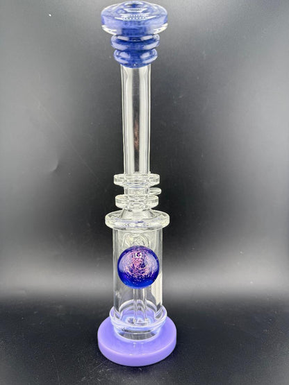 Crondo Glass Banger Hanger w/ Colored  Lip Wrap 14mm 90°