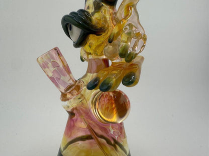 Jarvis Glass Fumed Warrior Mini Tube 10mm 45°
