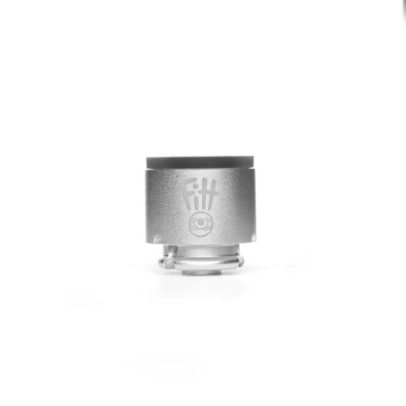 Ryan Fitt Pivot Adapter - "Interface" Single Unit, featuring a durable billet aluminum body, gray anodized finish.