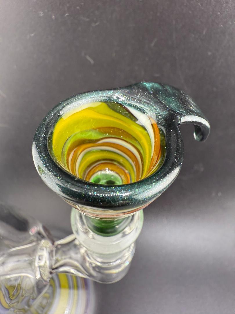 Phranq Glass Heady Leaf 14mm Bowl