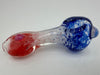 Highgrade Glass Dry Pipe  - Frit Colored