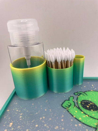 Kandy Custom 3-D Prints Sesh Tray Organizer  - UFO Alien