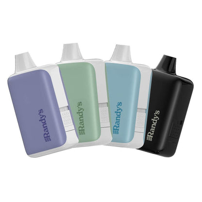 Randy's Inspo XL 510 Battery in four colors for enhanced vaping experience and versatility.