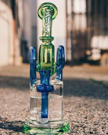 AFM Glass Andromeda 9.5" Recycler Dab Rig TX071 14mm 90°