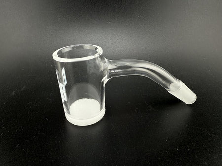Banger Bros Opaque Banger 10mm 45 quartz banger with 25mm flat top and opaque bottom for optimal heat retention.
