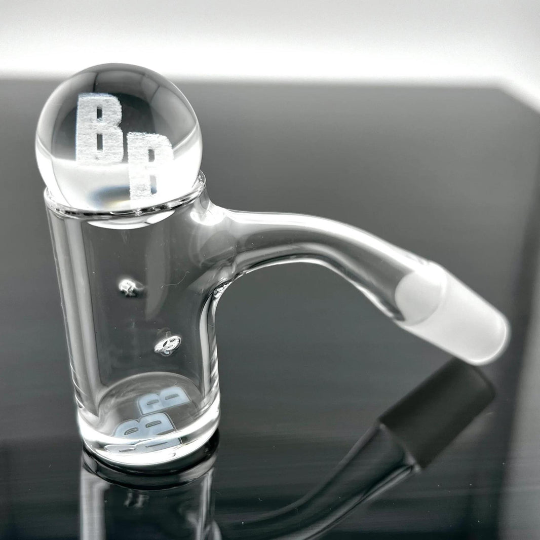 Banger Bros Auto Spinner 10mm 45 quartz banger with precision airflow and hands-free spinning for enhanced vaporization.