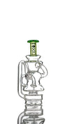 Toxic Glass TXAT15 Recycler attachment with intricate design for Puffco Peak, enhancing flavor and filtration.