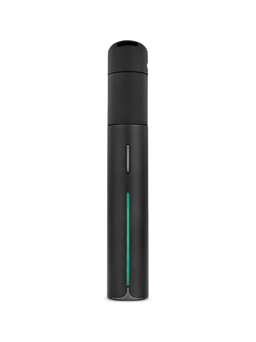 Puffco Pivot Mobile Vaporizer in sleek black design, ideal for portable dabbing experiences on the go.