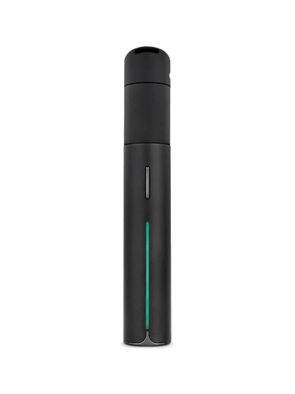 Puffco Pivot Mobile Vaporizer in sleek black design, ideal for portable dabbing experiences on the go.