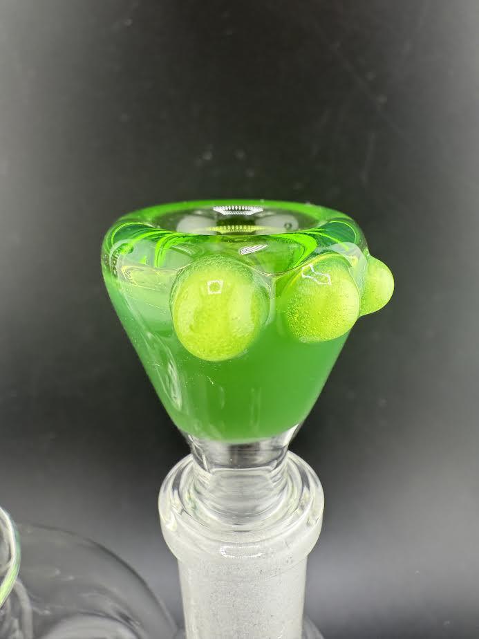 Phranq Glass Spike - Dot 14mm Bowl / Slide