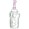 AFM Glass 8" Mighty Can Color Recycler Dab Rig T520 14mm 90°