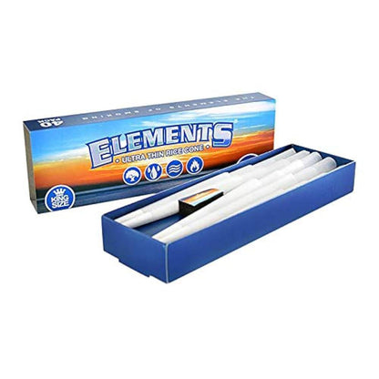 Elements Ultra Thin Rice Cones King Size 40ct