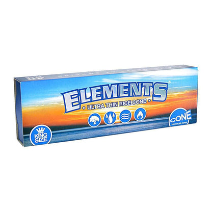 Elements Ultra Thin Rice Cones King Size 40ct