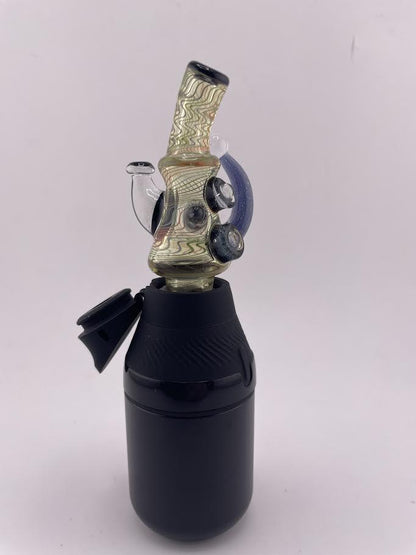 Brando Glass Puffco Proxy Core Accessory - Mini Rig Mouthpiece Full Wig Wag & Crushed Opal